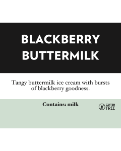 Blackberry Buttermilk Flavor Tag