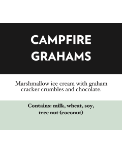 Campfire Grahams Flavor Tag