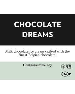 Chocolate Dreams Flavor Tag