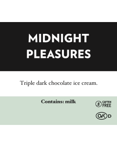 Midnight Pleasures Flavor Tag