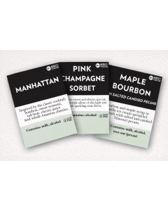Set of Naughty Signature Flavor Tags