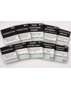 Set of Nice Signature Flavor Tags