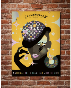 2021 - National Ice Cream Day Poster