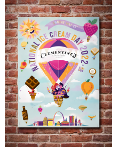 2022 - National Ice Cream Day Poster