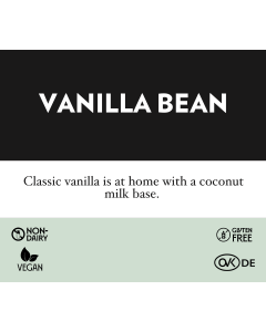 Vegan Vanilla Bean Flavor Tag